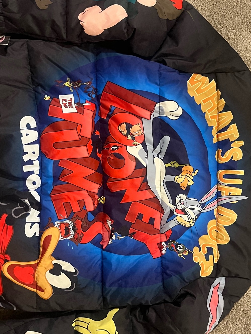 NWT Members Only x Space Jam Puffer Jacket - Men’s Small (Oversized)